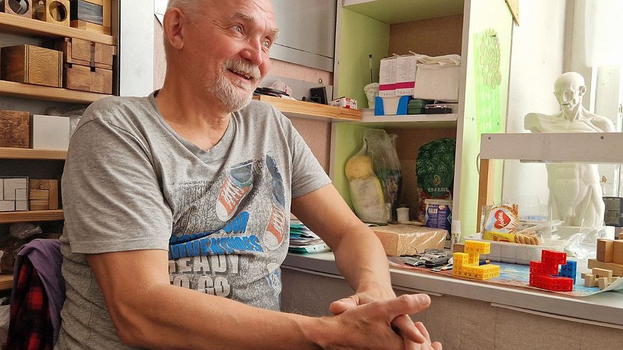 Главная картинка новости: Головоломная жизнь: в Челнах работает автор головоломок с мировым именем