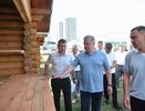 Магдеев проверил подготовку праздничных площадок к Сабантую (фото)