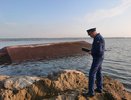На Каме в Челнах затонул плавкран