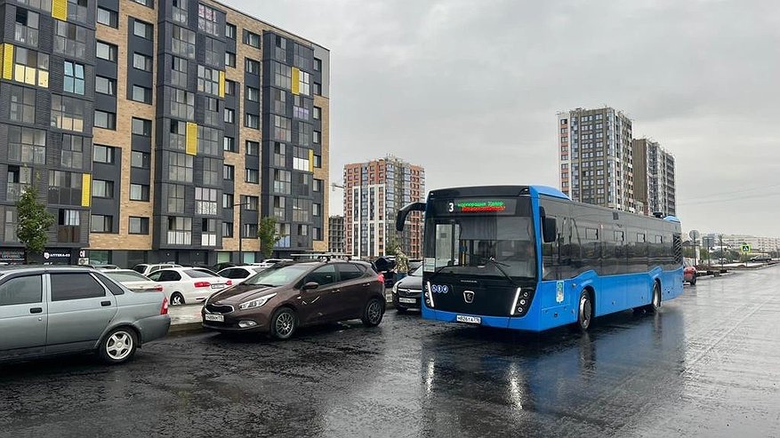 Главная картинка новости: Теперь до ЖК «Притяжение» можно добраться на автобусе