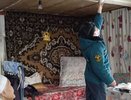 В населенных пунктах республики продолжается установка пожарных извещателей