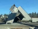 В Татарстане грузовик снес пролет строящегося моста