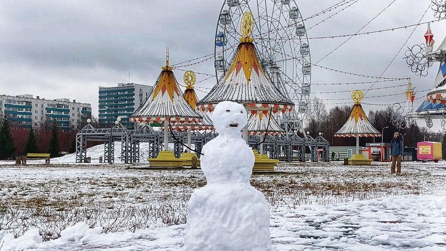 Главная картинка новости: В четверг в Татарстане ожидаются мокрый снег и сильный ветер