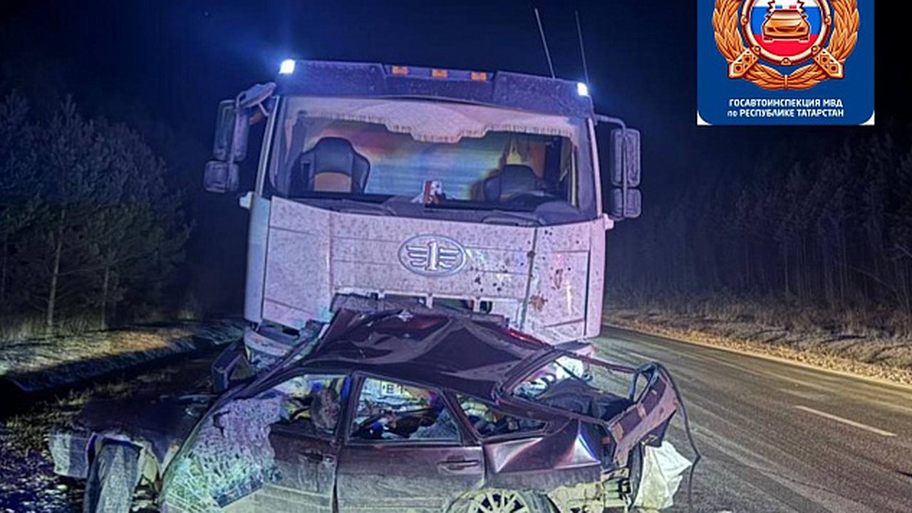 Главная картинка новости: В Нижнекамском районе из-за выезда на встречку с начала года погибли 5 человек