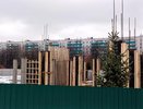 В парке Победы Челнов продолжается строительство объекта общепита