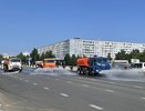 В Челнах из-за жары усилили полив дорог