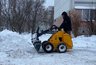 Миниатюра новости: Для очистки тротуаров в Челнах начали использовать микротракторы  (фото)
