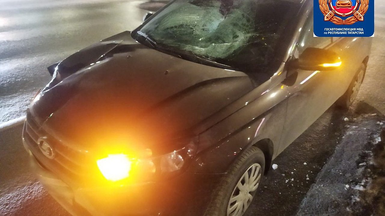 Главная картинка новости: В Челнах на "зебре" сбили подростка