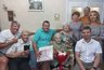 Миниатюра новости: Ветеран Великой Отечественной войны отметила юбилей