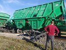 Под Менделеевском вагон сошел с рельсов