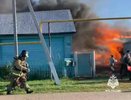 В Тукаевском районе из-за загоревшегося сена сгорели 6 построек
