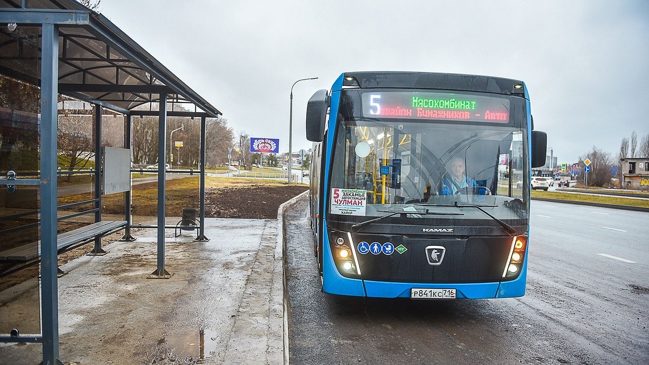 Главная картинка новости: В Челнах запущен обновленный автобусный маршрут №5 (схема)