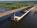 Готовность моста через Каму в обход Челнов и Нижнекамска - 75%