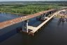 Миниатюра новости: Готовность моста через Каму в обход Челнов и Нижнекамска - 75%