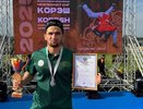 Студент из Челнов взял «серебро» на чемпионате СНГ по борьбе корэш