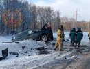 Под Альметьевском Hyundai выехал на встречку и столкнулся с двумя легковушками – водитель погиб
