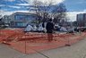Миниатюра новости: На автобусной остановке в Челнах снесли торговый павильон (фото)