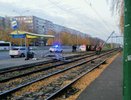В Челнах пьяный водитель на БМВ снес остановочный павильон