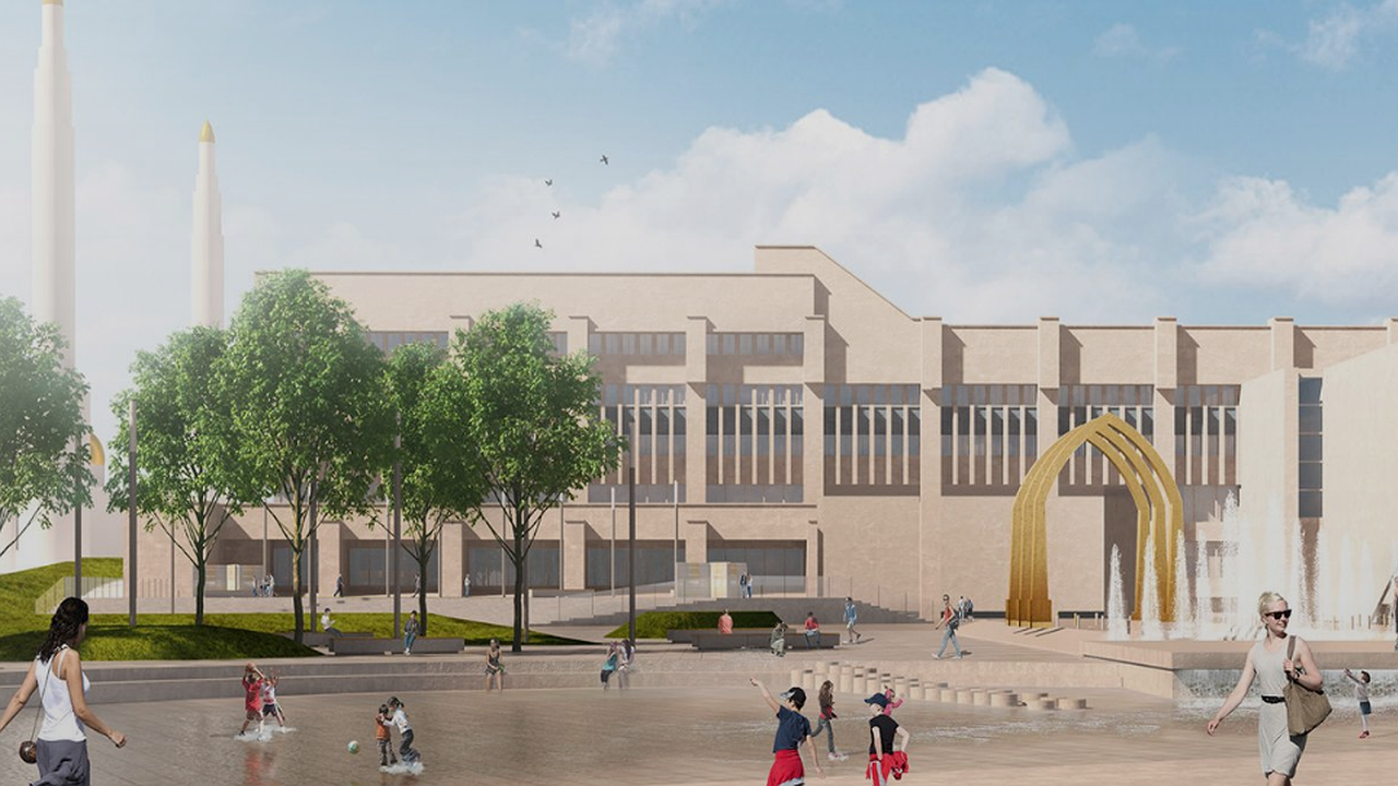 Главная картинка новости: Реконструкция площади «Азатлык»