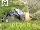 В Татарстане с моста вылетел КАМАЗ