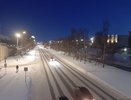 Облачно, без осадков, слабая метель