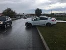 Попытка уйти от автоинспекторов закончилась для водителя «Рено» аварией