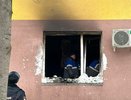 В Челнах при пожаре в многоэтажке пострадала пенсионерка
