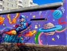 В одном из дворов Челнов появилась «космическая» трансформаторная будка (фото)