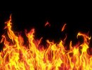 В Белоусе дотла сгорела баня