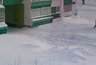 Миниатюра новости: «Проезд засыпан, стоянка также. Может, администрация выделит трактор на уборку?»