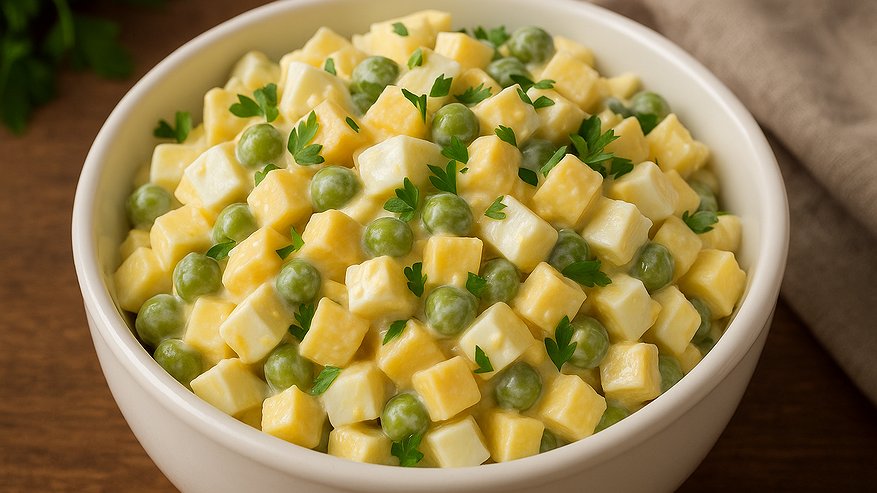 Главная картинка новости: Забытый рецепт из СССР: быстрый, простой до невозможности, но обалденный салат "Чайка" — по вкусу перебьет оливье и "шубу"