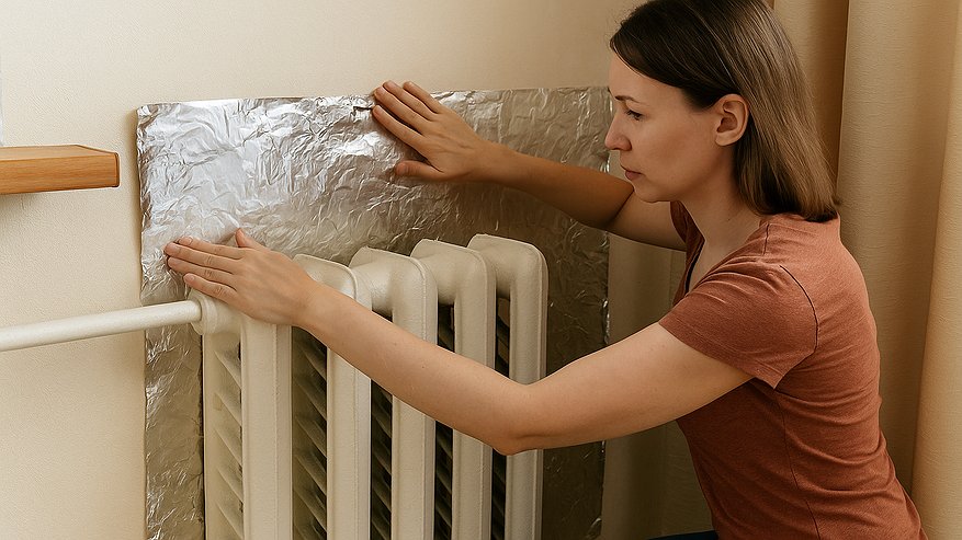 Главная картинка новости: Потребуется только фольга: отапливаю дом за полчаса – жарко даже если за окнами минус 30