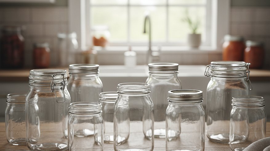 Главная картинка новости: Стеклянные банки больше не выкидываю - делаю из них стильные светильники для дома: 30 минут и невероятная красота готова