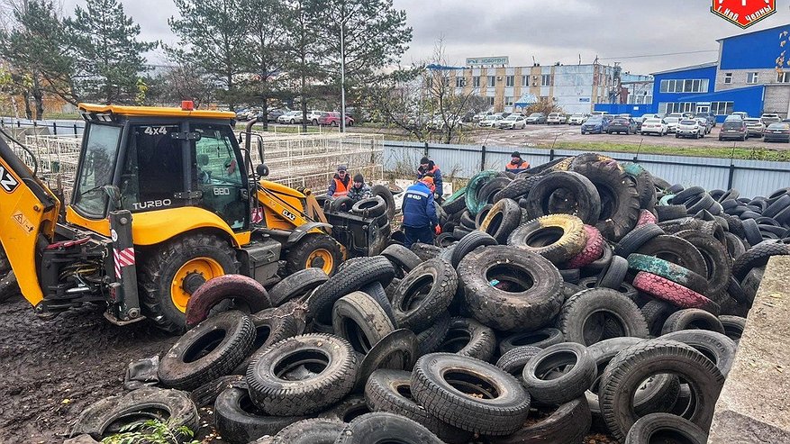 Главная картинка новости: Куда сдать старые шины: напоминание для автомобилистов Набережных Челнов