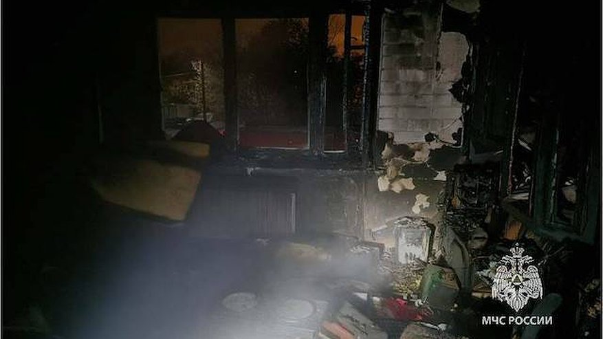 Главная картинка новости: Мужчина погиб при пожаре в казанской пятиэтажке