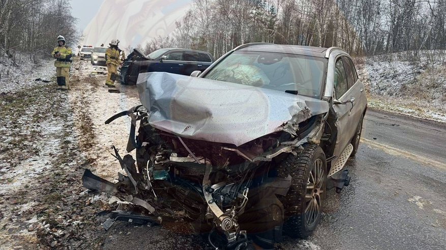 Главная картинка новости: В массовом ДТП в Альметьевском районе погибла женщина