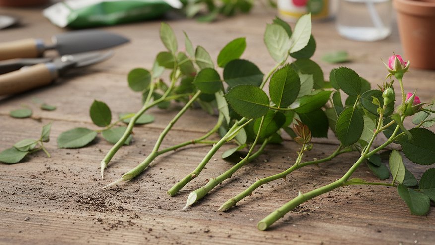 Главная картинка новости: Размножаю розы в ноябре: черенки всегда обрастают корнями — проверенный метод с высокой приживаемостью
