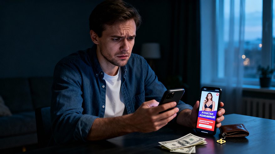 Главная картинка новости: Мошенники заставили жителя Челнов заплатить 60 тысяч рублей за несуществующую проститутку