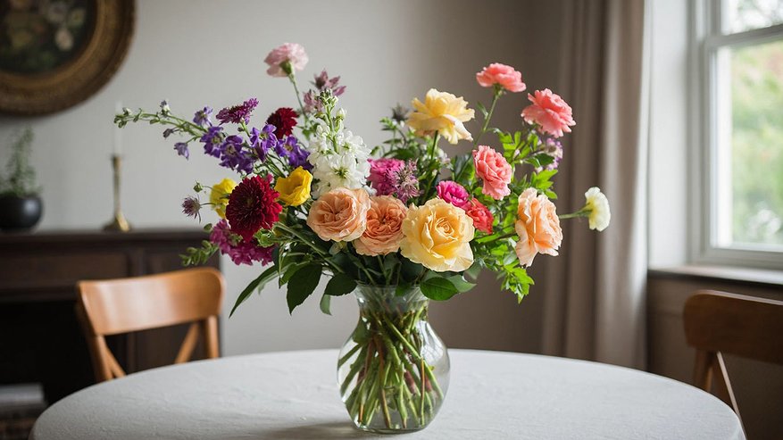 Главная картинка новости: Три правила, которые помогут продлить свежесть срезанных цветов