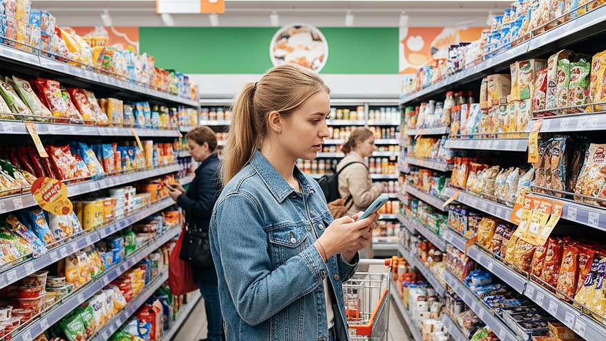 Главная картинка новости: Американка забрела в российский супермаркет — какие товары ее ошарашили: в США такое не едят