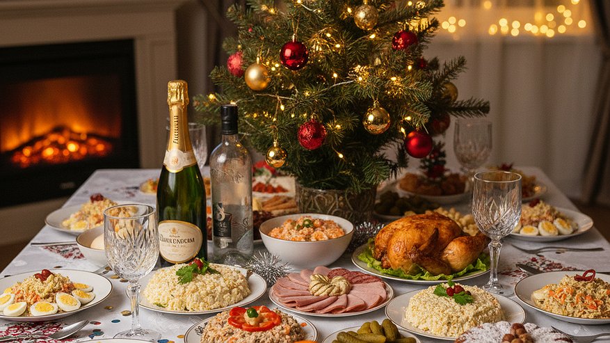 Главная картинка новости: Обязательно поставьте в центр стола такое блюдо: Огненная Лошадь одарит вас благословением и удачей на весь год