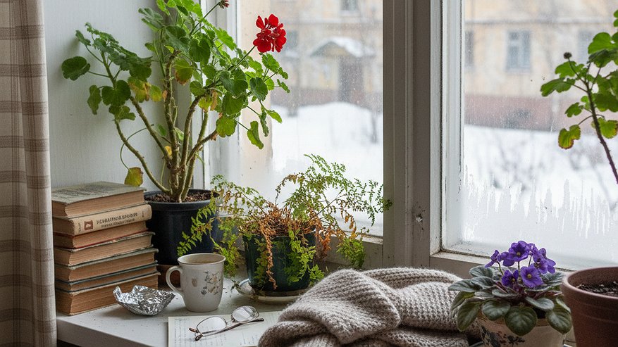 Главная картинка новости: Подоконник отныне не холодный, и перестало дуть из стыков: 3 шага и дома тепло даже в - 40