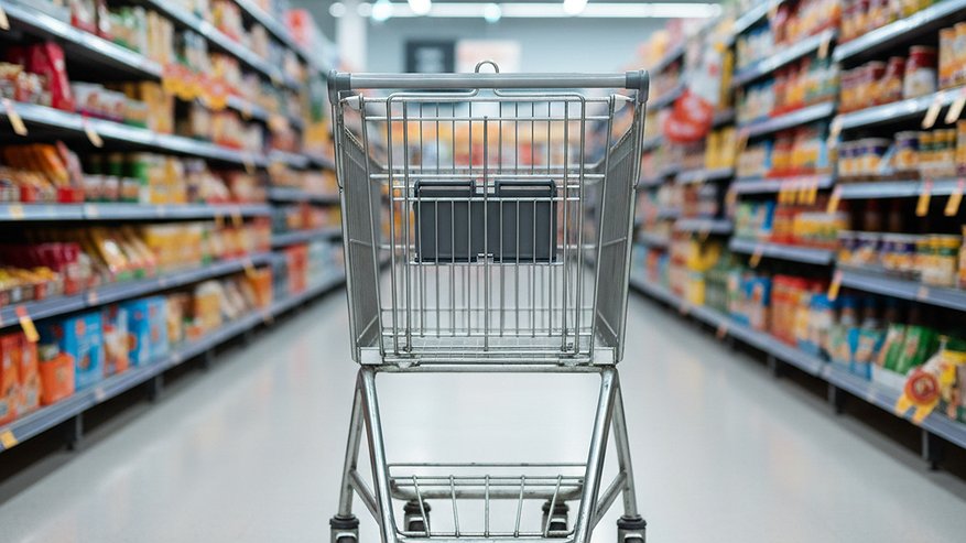 Главная картинка новости: Не вздумайте брать пустые тележки в зале супермаркета: они стоят там вовсе не просто так