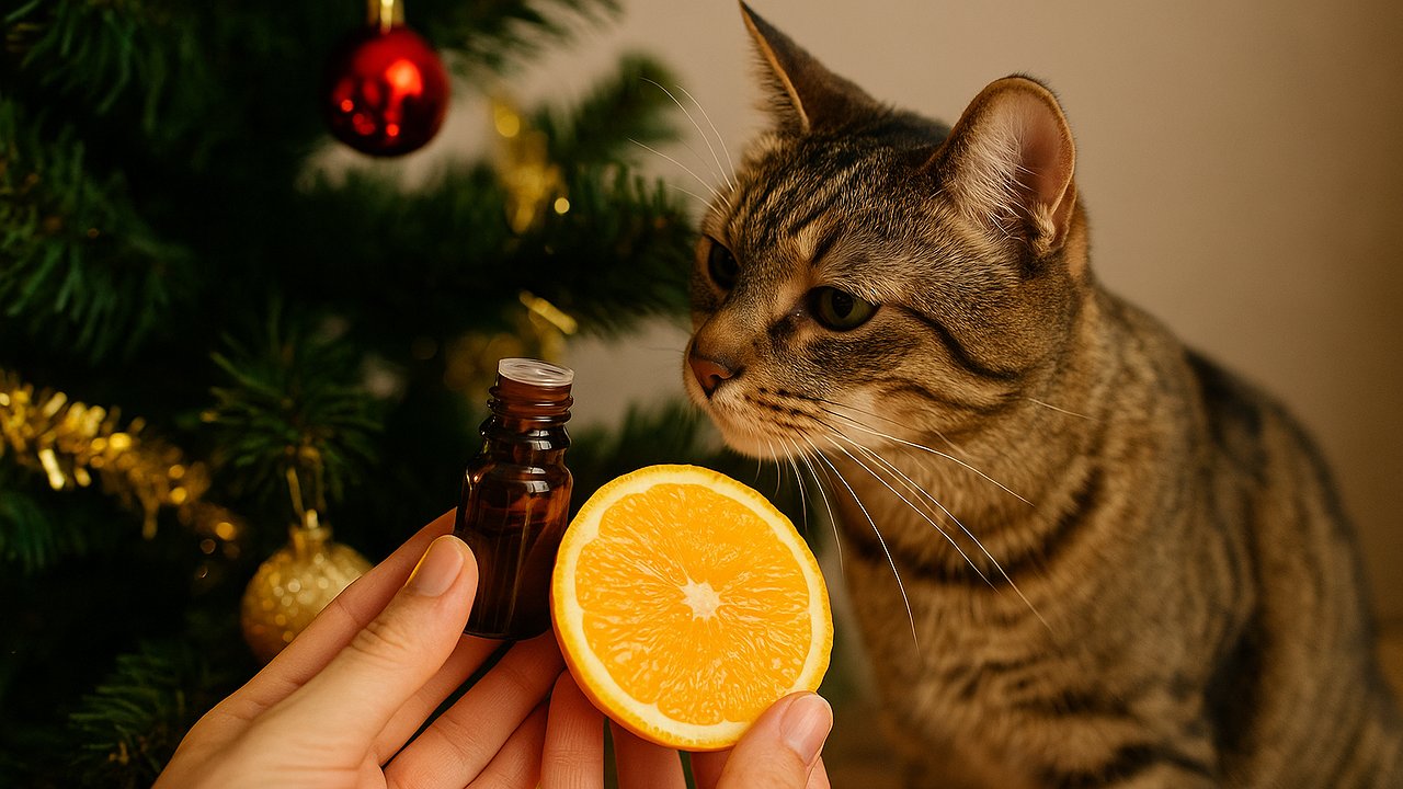 Главная картинка новости: Кошка будет обходить ёлку за километр: используйте для защиты праздничного дерева простое средство — максимальная эффективность