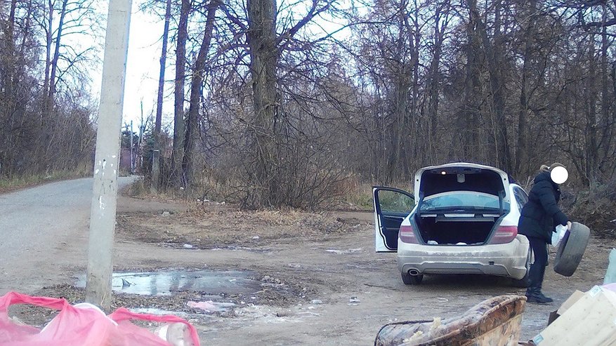 Главная картинка новости: В Нижнекамском районе с помощью фотоловушки поймали нарушителя