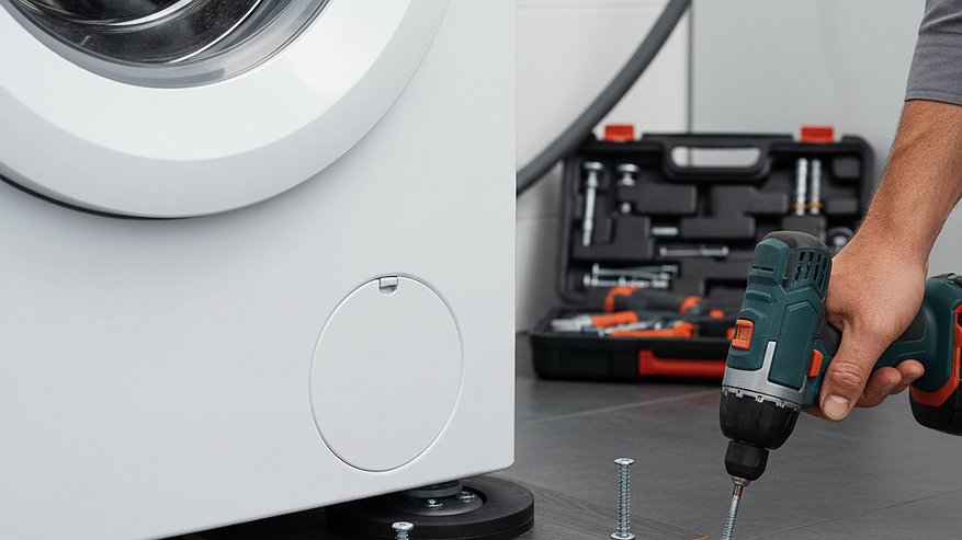 Главная картинка новости: Бывалый сантехник научил одной хитрости: стиралка больше не прыгает по ванной комнате