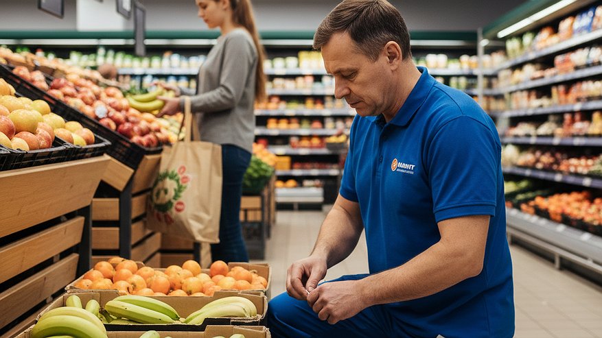 Главная картинка новости: Продавцы из "Магнита" дерутся за эти пакетики из коробок с бананами - ищите тоже, пока все не разобрали