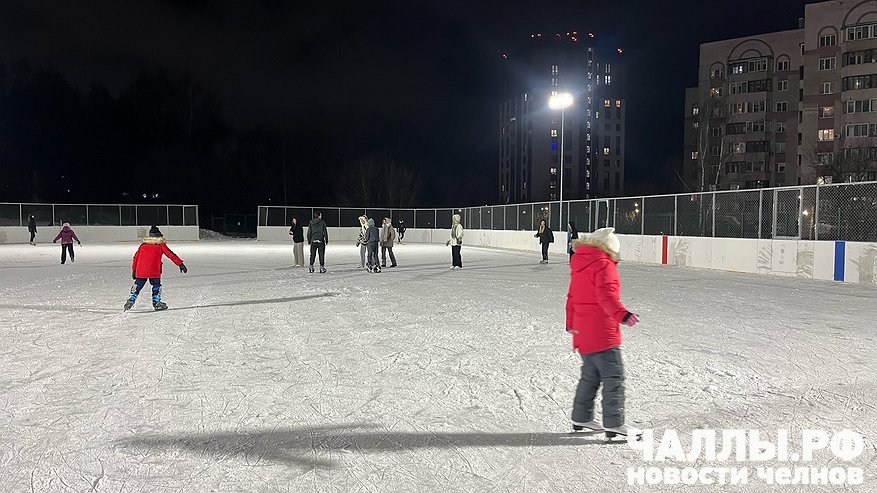 Главная картинка новости: Стало известно, где покататься на коньках в Челнах
