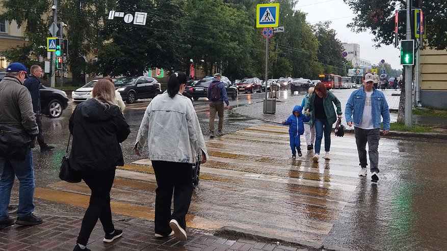 Главная картинка новости: Шаг на «зебру» теперь не работает: когда водитель должен уступить дорогу пешеходу и как отвечать инспектору ДПС