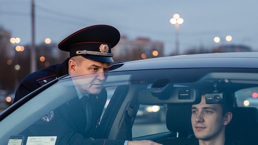 Главная картинка новости: Что делать, если инспектор говорит: «Что на лобовом стекле, видеорегистратор, штраф захотел?»: объясняем на пальцах